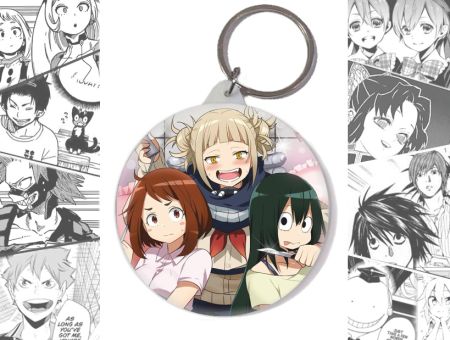 Брелок Boku no Hero Academia Моя геройська академія BR-58-003323 Круглий