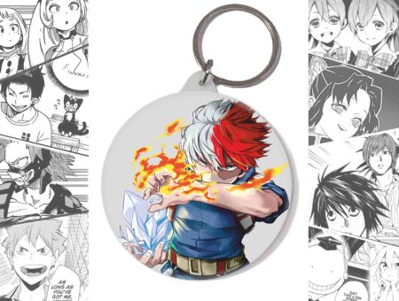 Брелок Boku no Hero Academia Моя геройська академія BR-58-003327 Круглий