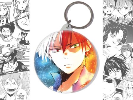 Брелок Boku no Hero Academia Моя геройська академія BR-58-003330 Круглий