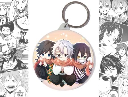 Брелок Клинок,що розтинає демонів Demon Slayer BR-58-003331 Круглий