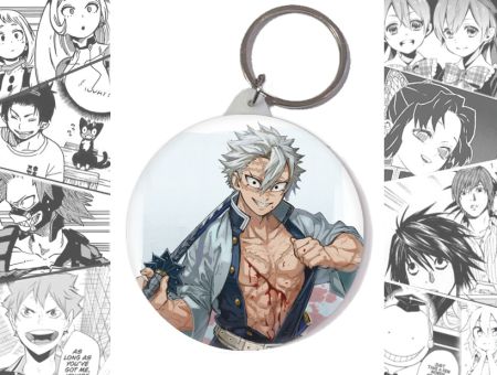 Брелок Санемі Шинадзугава Клинок,що розтинає демонів Demon Slayer BR-58-003332 Круглий