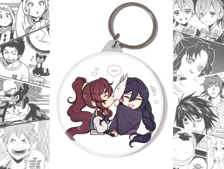 брелок Циін та Інь Юй Благословення небожителів Heaven Officials' Blessing BR-58-003340 Круглий