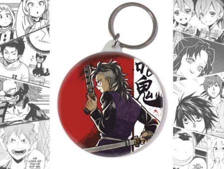 Брелок Клинок,що розтинає демонів Demon Slayer BR-58-003350 Круглий