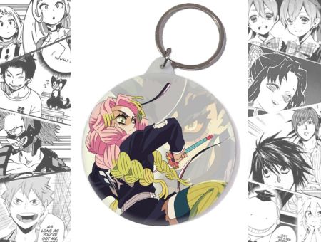 Брелок Міцурі Клинок, що розтинає демонів Demon Slayer BR-58-003357 Круглий