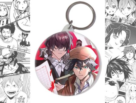 Брелок Ранпо та По Bungo Stray Dogs BR-58-003370 
