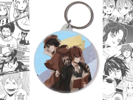 Брелок Ранпо та По Bungo Stray Dogs BR-58-003374 