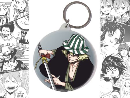 Брелок Урахара Bleach Бліч BR-58-003396 Круглий