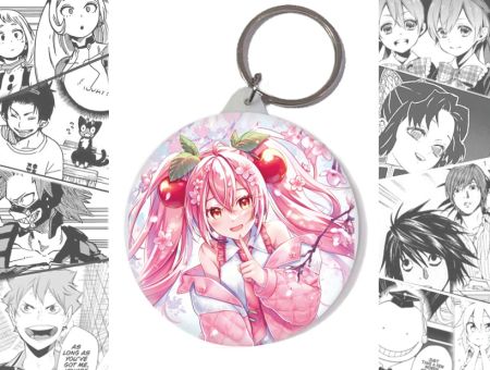 Круглый Брелок Сакура Мику Sakura Miku BR-003470 