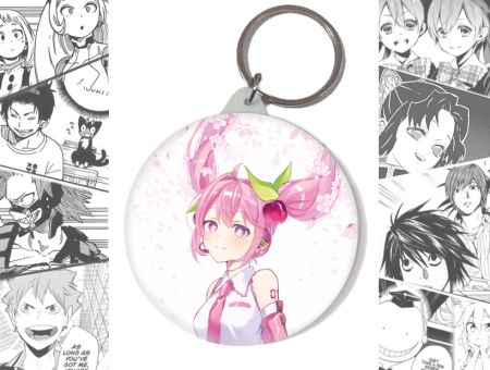 Круглый Брелок Сакура Мику Sakura Miku BR-003472
