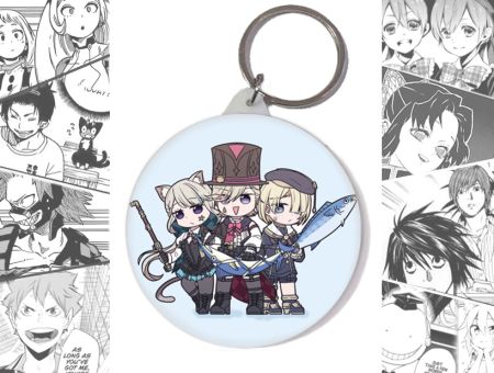 Брелок Геншин Импакт Фремине, Линетт и Лини Genshin Impact BR-58-003518