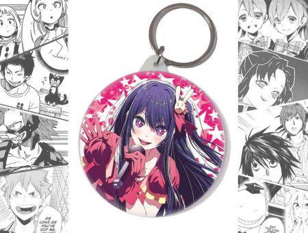 Брелок Ай Хошино Звёздное дитя  Oshi no Ko BR-58-003558 круглый 