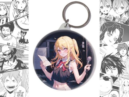 Брелок Руби Звёздное дитя Oshi no Ko BR-58-003571 круглый 