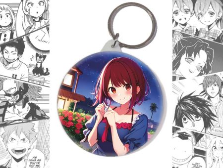 Брелок Кана Звёздное дитя Oshi no Ko BR-58-003575 круглый 