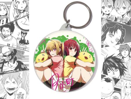 Брелок Руби и Кана Звёздное дитя Oshi no Ko BR-58-003590 круглый 