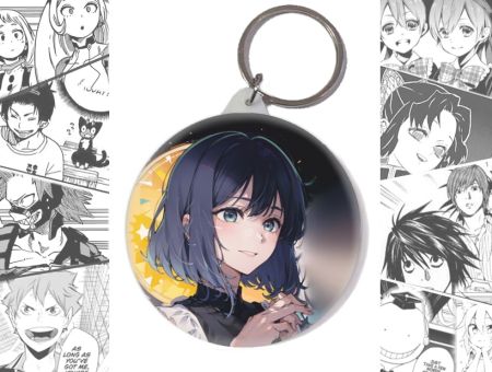 Брелок Акане Звёздное дитя Oshi no Ko BR-58-003596 круглый 
