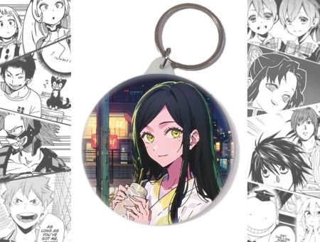 Брелок Фрилл Звёздное дитя Oshi no Ko BR-58-003597 круглый 