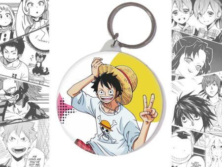 Круглый Брелок аниме One Piece BR-003629