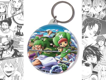 Круглый Брелок аниме One Piece BR-003632