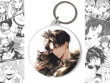 Брелок Атака Титанов Леви Attack on Titan BR-58-003640 