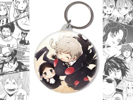 Круглий Брелок Акутагава та Ацуши Bungo Stray Dogs BR-58-003644