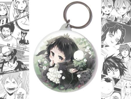 Круглий Брелок Акутагава Bungo Stray Dogs BR-58-003645