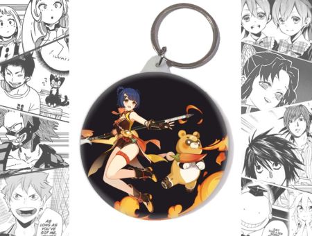 Круглый Брелок Genshin Impact Сян Лин BR-003688