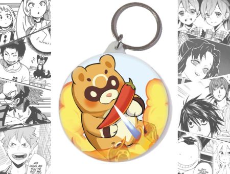 Круглый Брелок Genshin Impact Сян Лин BR-003689