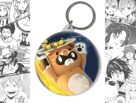 Круглый Брелок Genshin Impact Сян Лин BR-003693