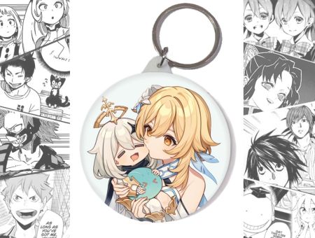 Круглый Брелок Genshin Impact BR-003694