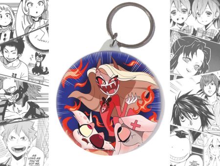 Круглый Брелок Hazbin Hotel BR-58-003698