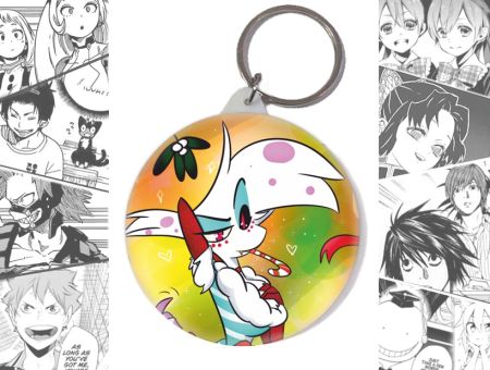 Круглый Брелок Hazbin Hotel BR-58-003700