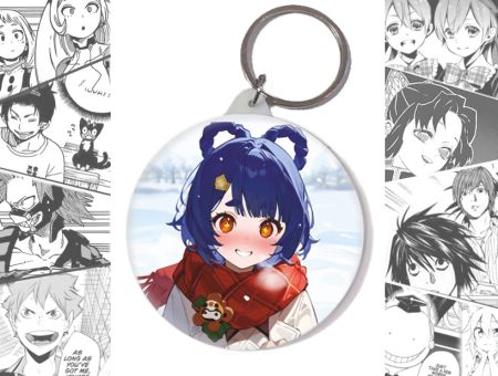 Круглый Брелок Genshin Impact Сян Лин BR-003755