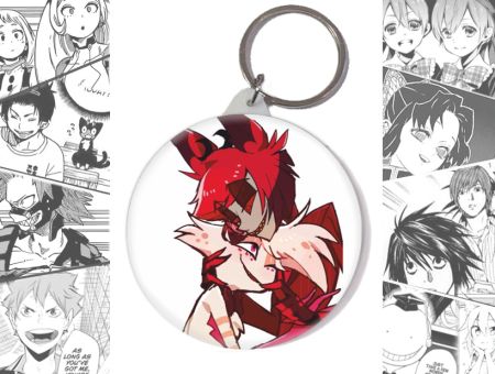 Круглый Брелок Hazbin Hotel BR-58-003800