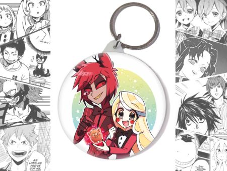 Круглый Брелок Hazbin Hotel BR-58-003803