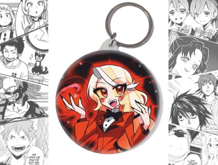 Брелок Готель Газбін Hazbin Hotel BR-58-003804