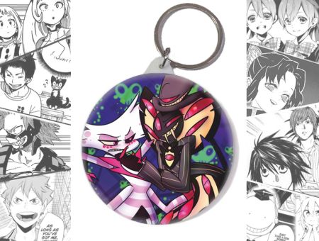 Круглый Брелок Hazbin Hotel BR-58-003805