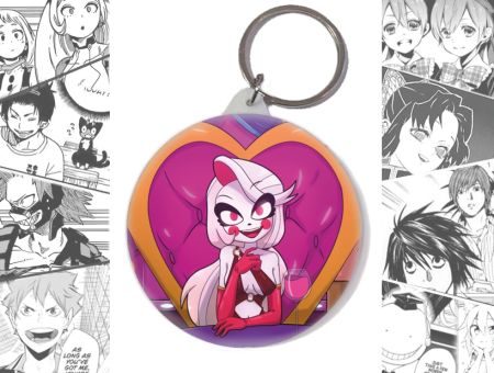 Круглый Брелок Hazbin Hotel BR-58-003808