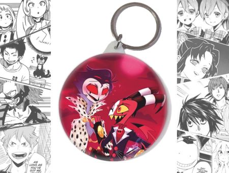 Брелок Helluva Boss BR-58-003819 Круглий