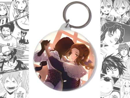 Круглый Брелок Дом теней Розмари и Мэрироуз Shadow House BR-58-003847