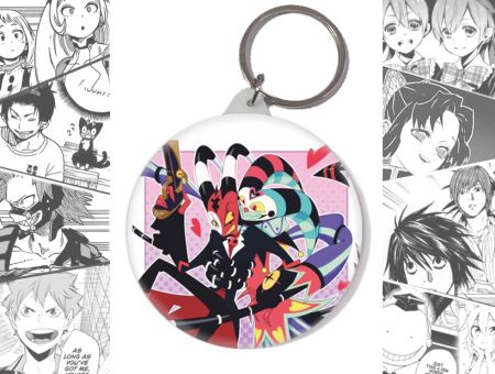 Брелок Фіззароллі та Бліц Helluva Boss BR-58-003856 Круглий