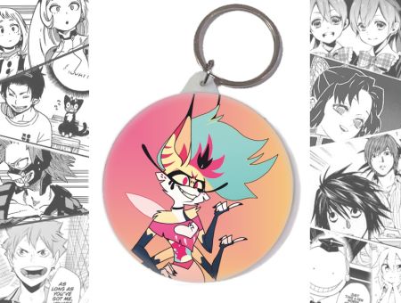 Брелок Helluva Boss BR-58-003858 Круглий