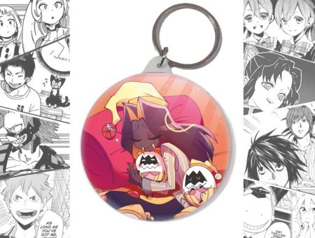 Круглый Брелок Hazbin Hotel Сэр Пентиус BR-58-003957