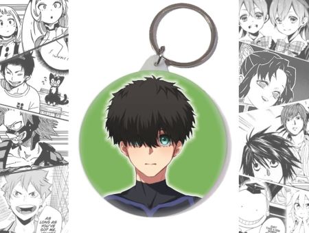 Брелок Синя в'язниця Blue Lock BR-58-003968 Круглий