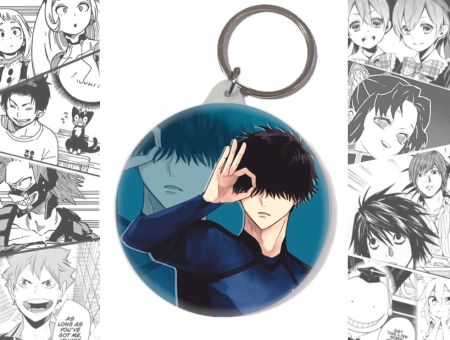 Брелок Синя в'язниця Blue Lock BR-58-003969 Круглий