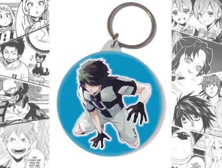 Брелок Синя в'язниця Blue Lock BR-58-003971 Круглий