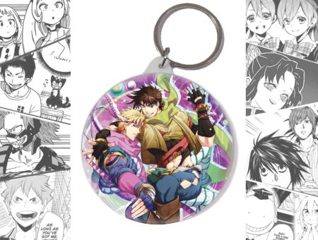 Брелок Джозеф Джостар и Цезарь ДжоДжо, Jojo's Bizarre Adventure BR-58-004023