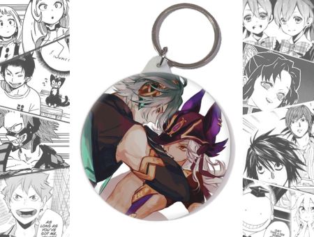 Круглый Брелок Аль-Хайтам с Сайно Genshin Impact BR-004027 