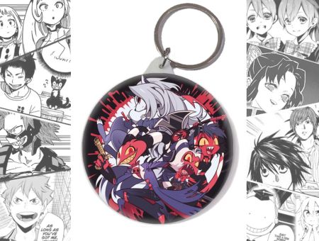 Брелок Helluva Boss BR-58-004030 Круглий