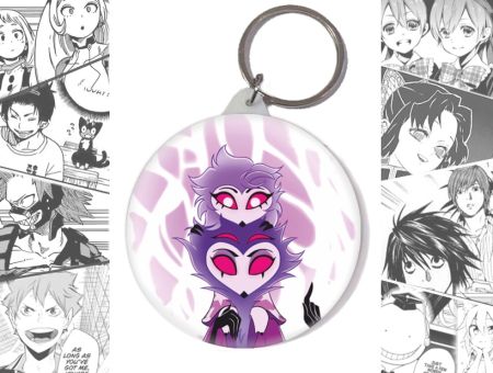 Брелок Столас та Октавія Helluva Boss BR-58-004032 Круглий