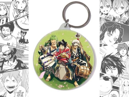 Круглый Брелок аниме One Piece BR-004039